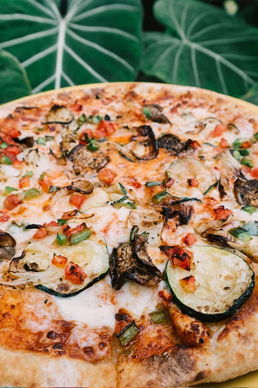 Promo pizza vegetariana
